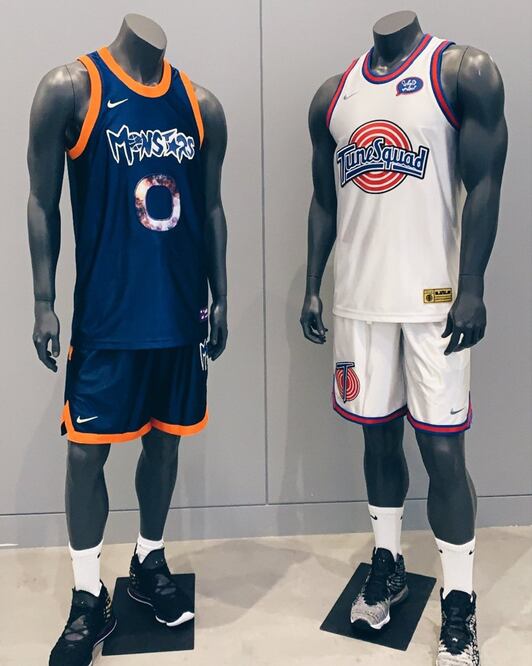 Uniformes de Space Jam 2    Foto: Tomada de Twitter