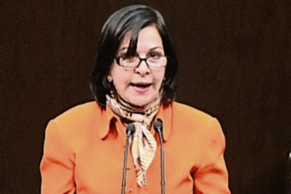 Mercedes del Carmen Guillén, ex secretaria general de gobierno durante la administración de Yarrington. (Archivo. EL UNIVERSAL)