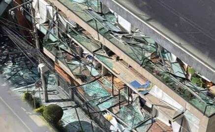 VIDEO. Así quedó el edificio tras explosión por acumulación de gas en Benito Juárez