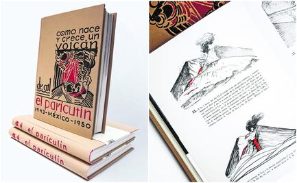 Lanzan facsimilar de libro de Dr. Atl sobre nacimiento del Paricutín