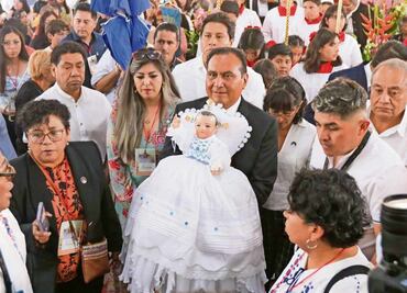 Entre fiesta y fe, cambia la mayordomía para el Niñopa