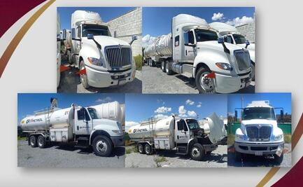 Recuperan 11 tractocamiones y diversas dosis de droga durante operativo en Mineral de la Reforma, Hidalgo 