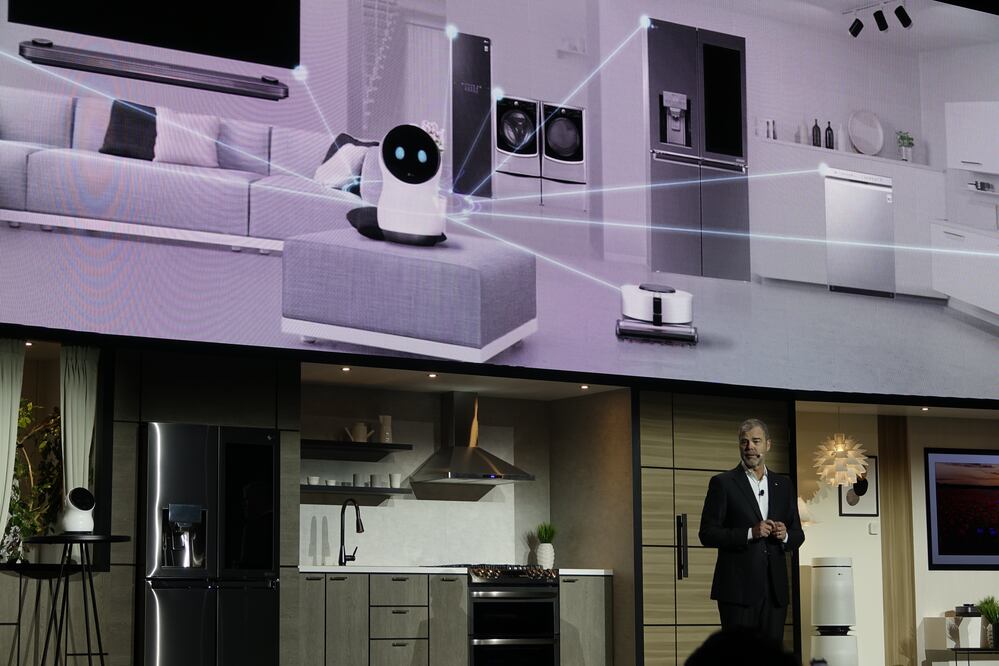 LG hizo el anuncio durante una conferencia en Las Vegas