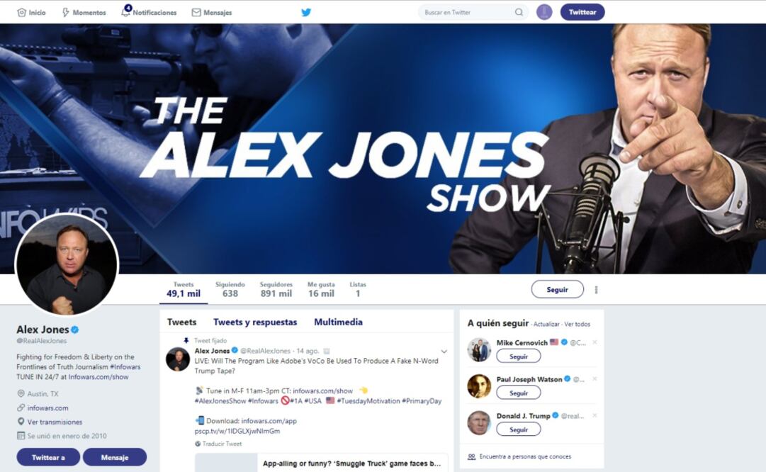 Twitter se resistía a adoptar la medida a pesar de la presión pública, incluida la de sus propios empleados