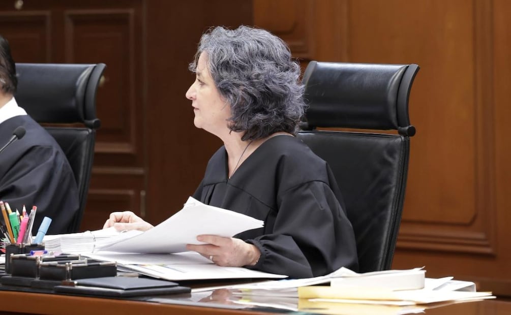 Sara Irene Herrerías Guerra, ministra de la Suprema Corte de Justicia de la Nación (SCJN) (07/07/2026). Foto: Especial