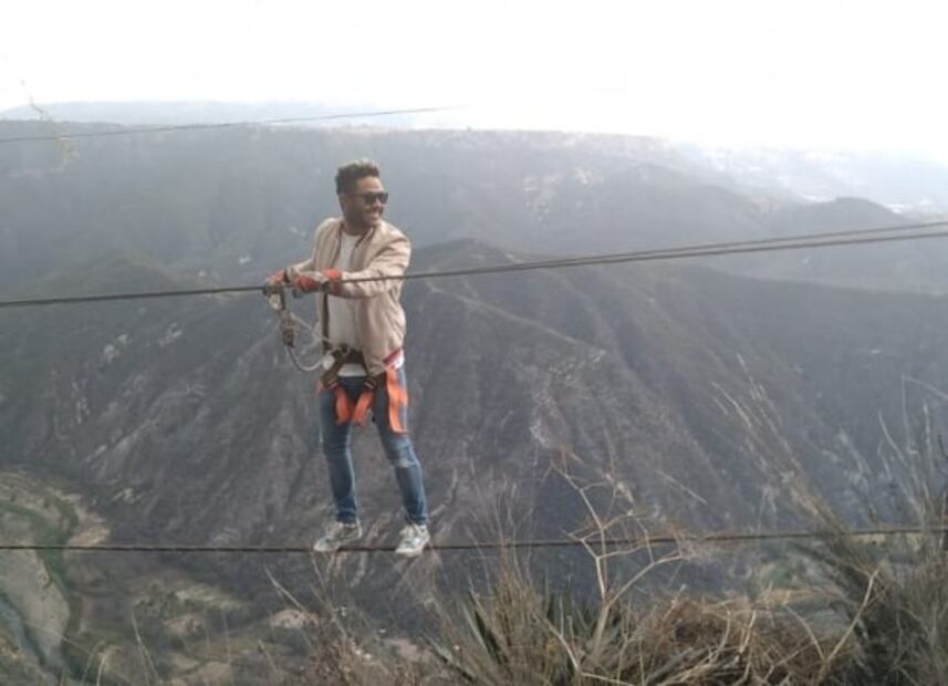 Así es el columpio extremo de Peña del Aire en el Pueblo Mágico de Huasca