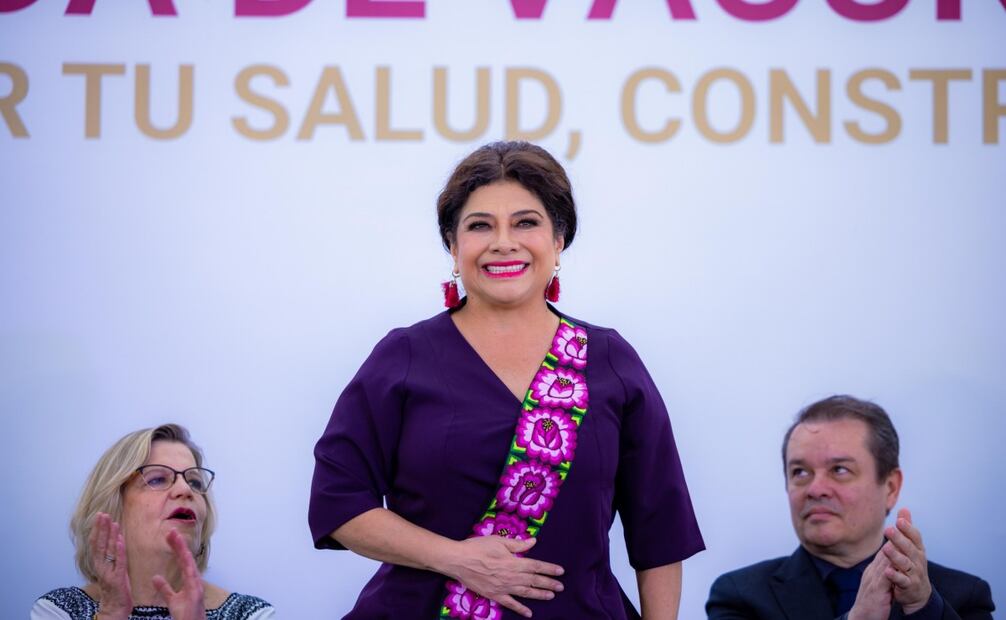 La jefa de Gobierno, Clara Brugada, encabezó el arranque de la Semana Nacional de Salud Pública.
Foto: Especial.