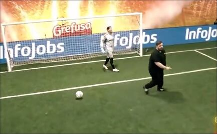 El épico penalti que Ibai Llanos le anotó a Iker Casillas en la Kings League