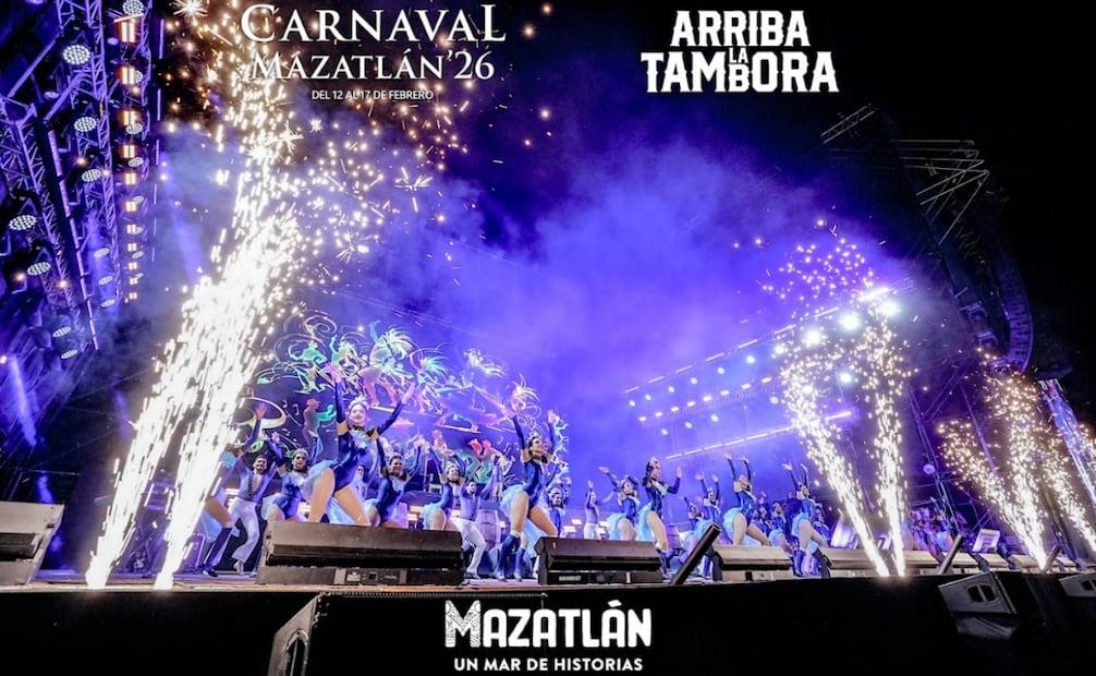Comienza el carnaval de Mazatlán. (12/02/26) Foto: Cortesía