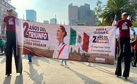 A dos años del triunfo electoral, mexicanos refrendan respaldo a Sheinbaum; acusan a oposición de traidores a la patria