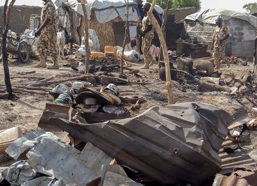 Nigeria confirma 236 muertos por “error” de bombardeo contra civiles
