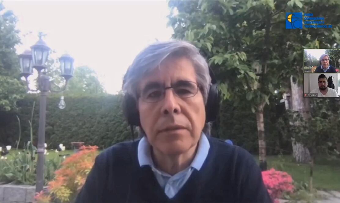 Raúl Rojas. Foto: Captura