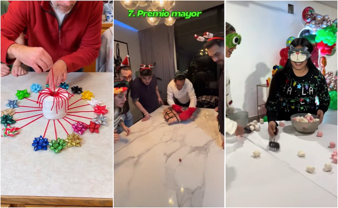 5 juegos divertidos para recrear en tus posadas y reuniones navideñas con amigos y familia. Foto: Captura de pantalla TikTok
