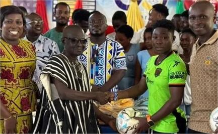 Grace Asantewaa, la estrella de la Liga MX Femenil que regaló playeras y balones en África