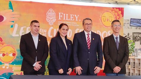 Alistan Feria Internacional de la Lectura Yucatán 2024