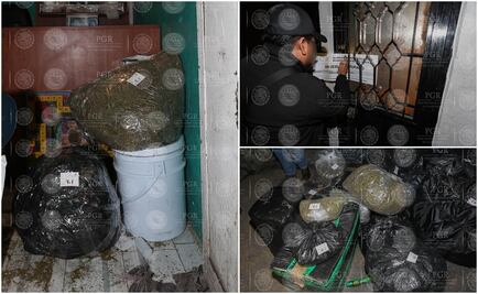 Aseguran PGR y SSP de la CDMX droga en Tepito