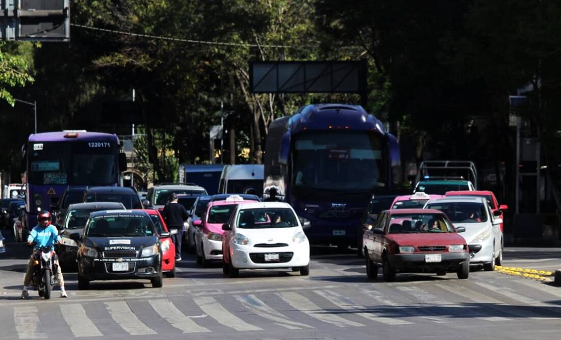 Tráfico de la CDMX. Foto: Brenda Martínez/ EL UNIVERSAL