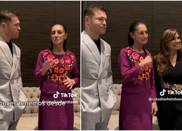 'Canelo' Álvarez agradece a Sheinbaum por impulso al box en los Pilares