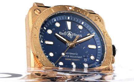 Las profundidades en azul y bronce