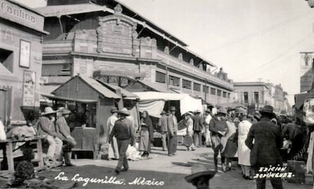 Por el barrio de La Lagunilla