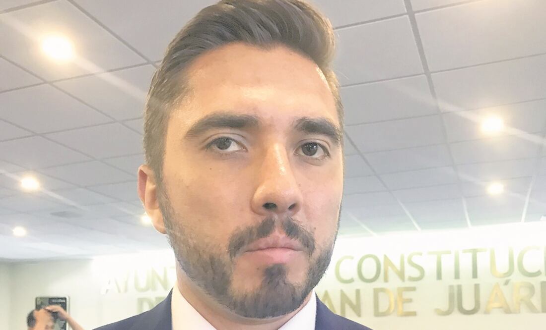 Objetivo. El regidor Rodrigo Gómez dice que buscan eliminar de Naucalpan toda fuente de discriminación por orientación sexual. Foto: REBECA JIMÉNEZ. EL UNIVERSAL