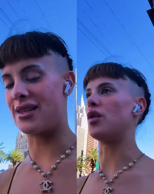 La actriz Gala Montes presume nuevo look.