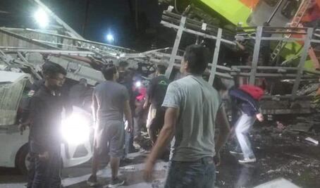 "Escuchamos un tronido y nos pegamos contra el techo": sobreviviente del accidente en la Línea 12 del Metro 