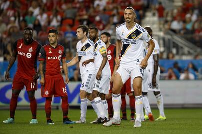Zlatan Ibrahimovic evita hablar de su continuidad en el Galaxy