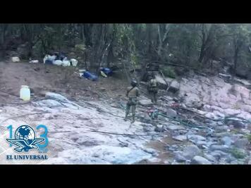 Destruye Marina 31 narcolaboratorios en Sinaloa