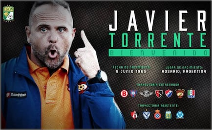 León anuncia llegada del técnico Javier Torrente