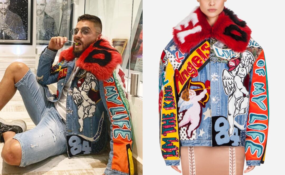 El reggeatonero lució la prenda de la firma italiana con gran estilo. Foto: Instagram