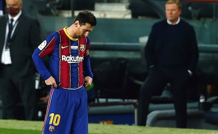 Lionel Messi, sin contrato con el Barcelona