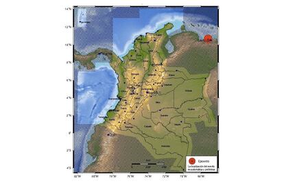 Sismo de 4.7 grados sacude el norte de Venezuela
