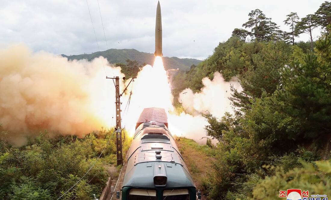 Fotografía difundida por el gobierno de Corea del Norte. EFE