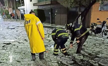 Activan seguro en 6 viviendas por lluvias en Tlalpan