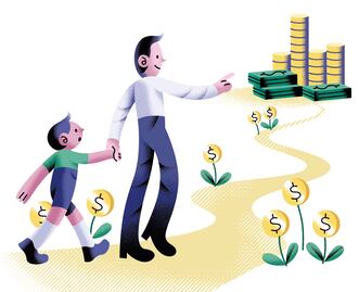 Inculca educación financiera a niños