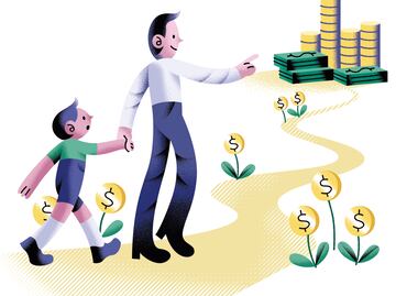 Inculca educación financiera a niños