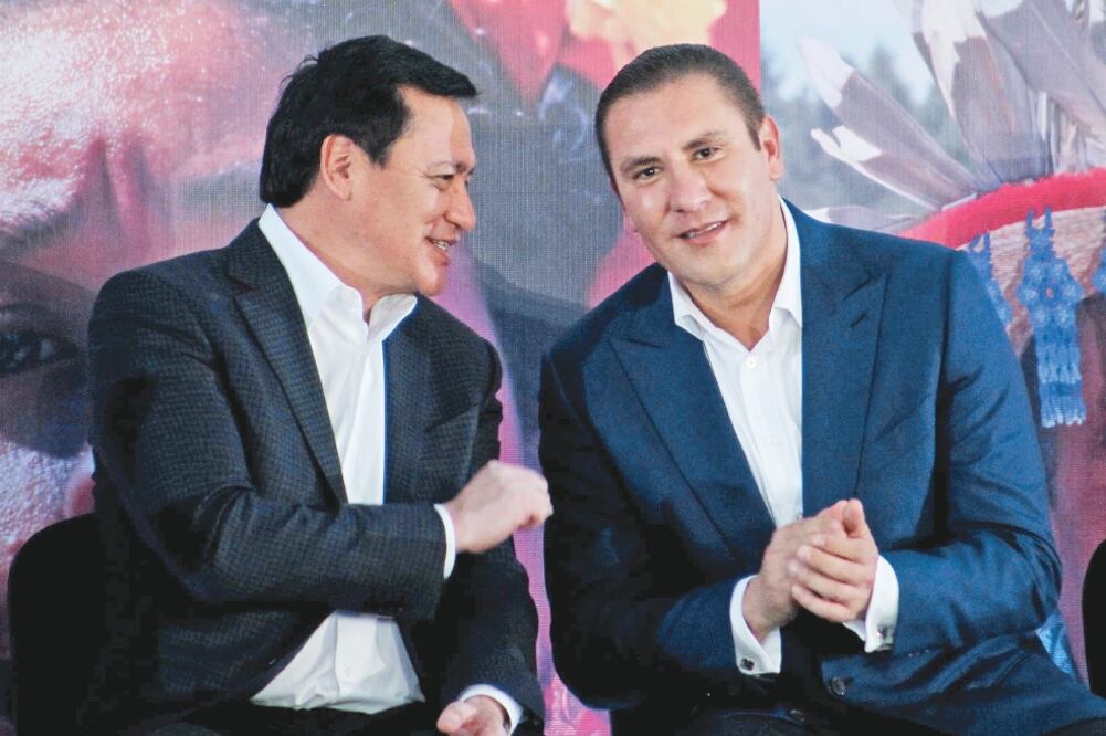 Miguel Ángel Osorio Chong, secretario de Gobernación, acompañó al gobernador del estado, Rafael Moreno Valle (Especial)