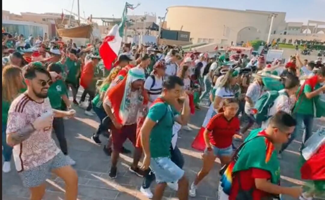 La fiebre mundialista llegó a los mexicanos quienes han realizado una serie de bailes populares. Imagen: TikTok @juaanmateoos