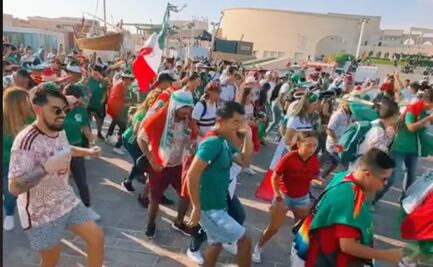 Los mejores bailes de los mexicanos en el Mundial de Qatar 2022