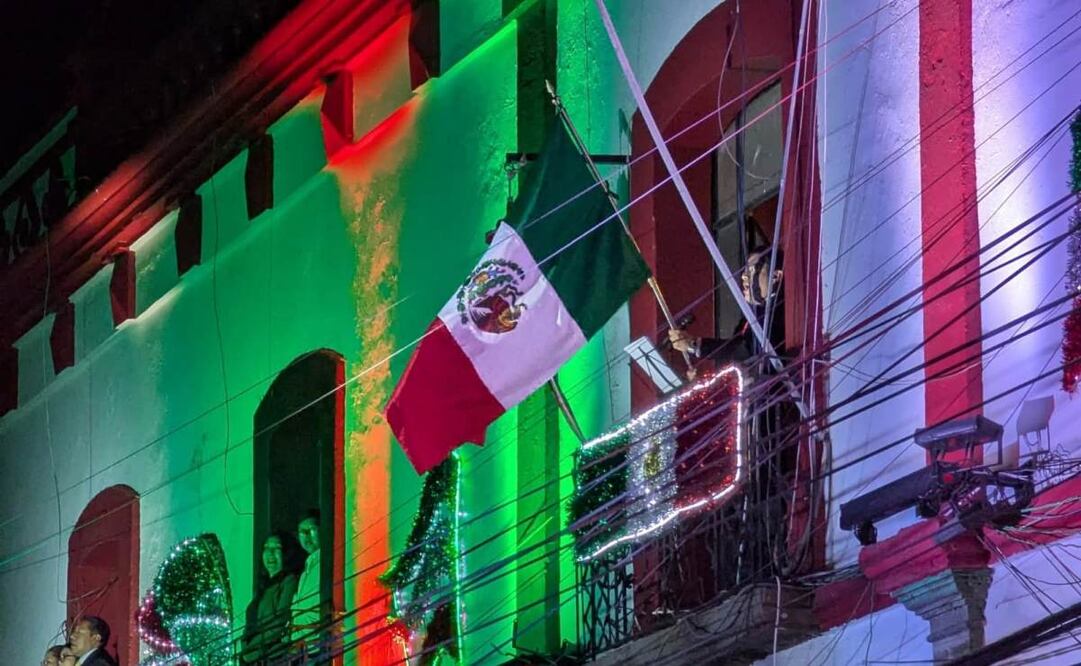 Grito de Independencia en Tlaxcala (16/09/2025). Foto: Especial