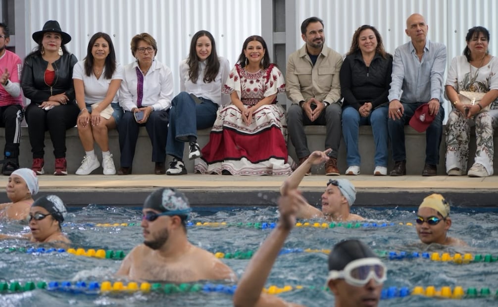 La jefa de Gobierno de la CDMX, Clara Brugada inaugura Utopía Acatitla en Iztapalapa. Foto: Santiago Cadena / EL UNIVERSAL