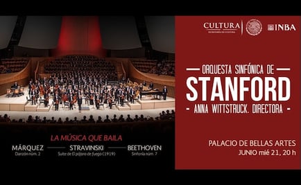 Sinfónica de Stanford agota localidades en Bellas Artes