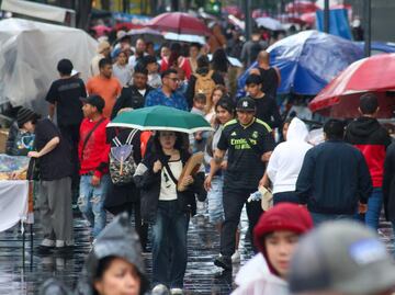 ¡Aguas! Activan doble alerta por lluvias fuertes y granizo en varias alcaldías de CDMX