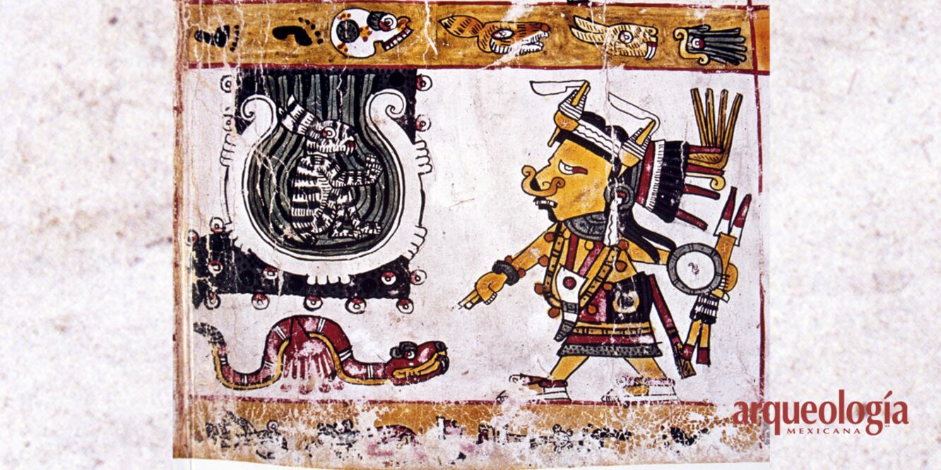 Tlazolteotl. Códice Borgia. Arqueología Mexicana.