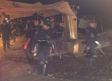 Desalojan centro de rebombeo de Buenavista del Cobre