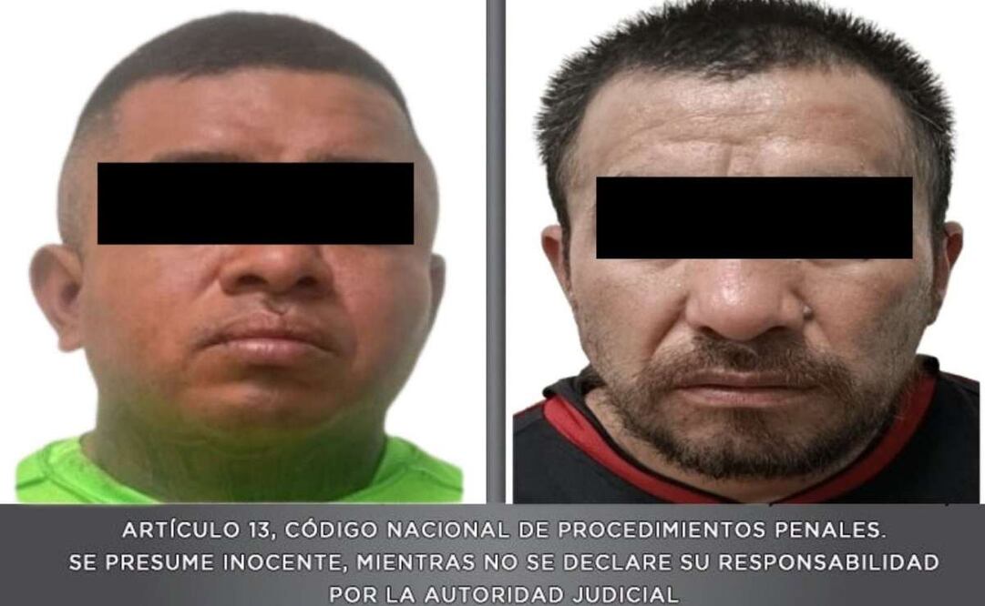 Humberto “N” y Luis Alberto “N”, identificados como generadores de violencia en la región que comprende los municipios de Ixtapaluca, Chalco y Valle de Chalco. Foto: Especial