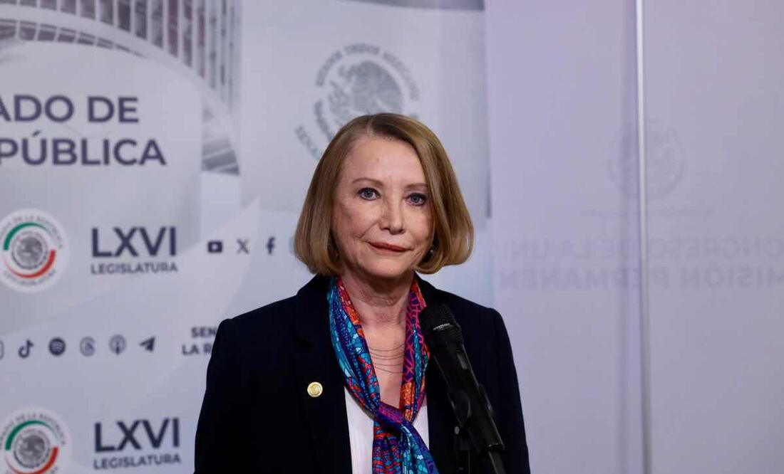 La presidenta del Senado, Laura Itzel Castillo. Foto: Especial