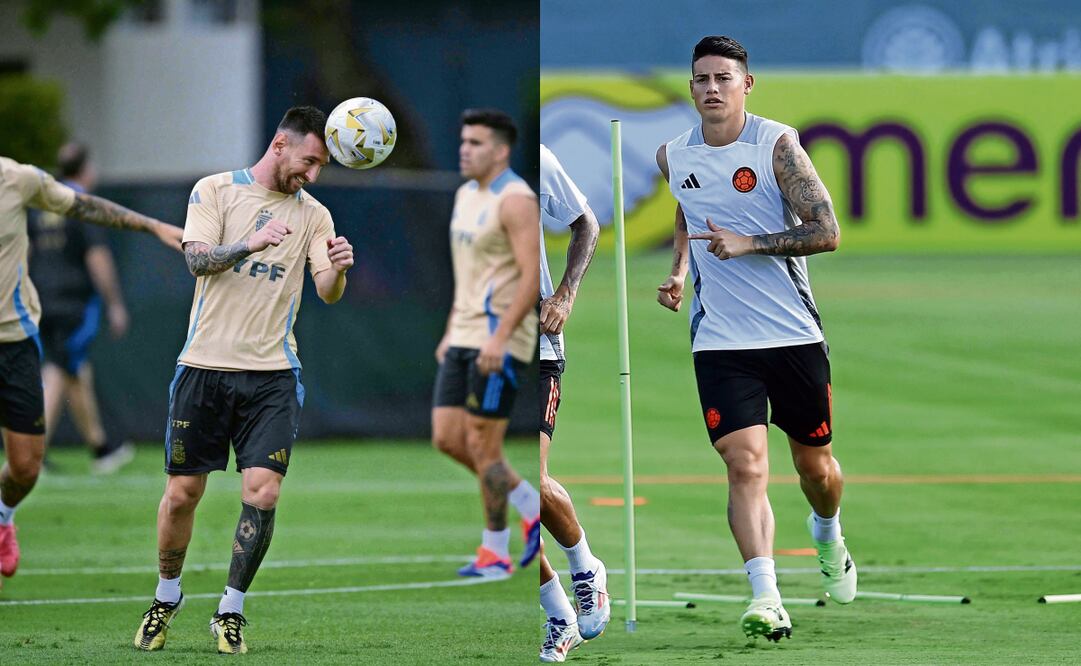 Leo Messi recuperado de su lesión Foto: JUAN MABROMATA. AFP
James Rodríguez vive su mejor momento
TIM NWACHUKWU. AFP