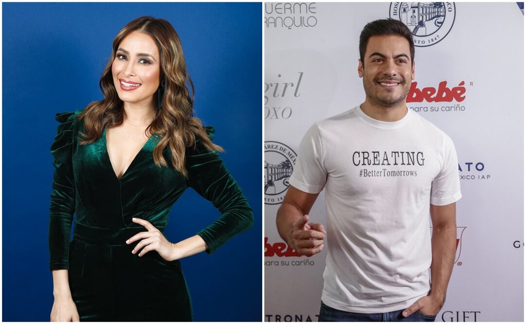 Cynthia Rodríguez y Carlos Rivera. Fotos: Archivo EL UNIVERSAL